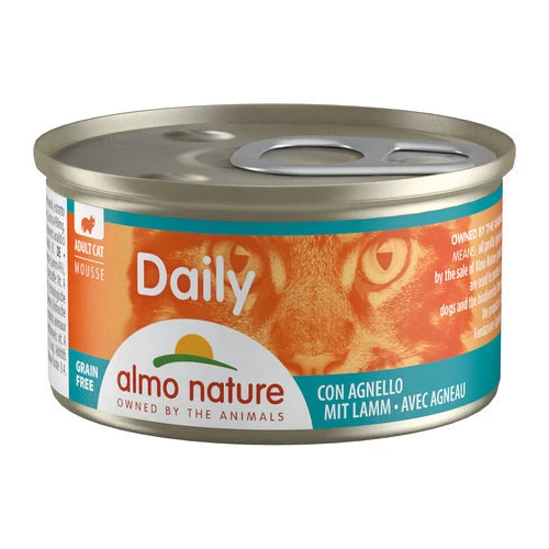 Almo Nature Daily Menu Mousse Katzenfutter - Dosen - Lamm