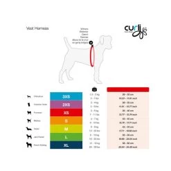 Curli Vest Harness Merino -Haustierzubehör curli vest harness merino black 175267 0500 none