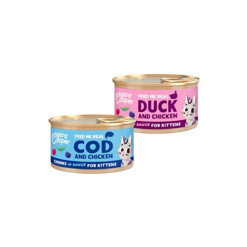 Edgard & Cooper Kitten Stückchen In Sauce 3 Edgard & Cooper Kitten Stückchen In Sauce