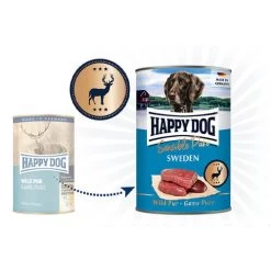 Happy Dog Sensible Pure Sweden -Haustierzubehör happy dog wild pur 193637 0500 none