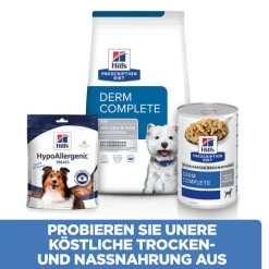 Hill's Derm Complete Mini - Prescription Diet – Canine -Haustierzubehör hills derm complete mini prescription diet canine 211658 0500 none