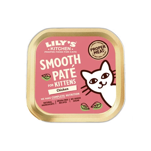 Lily's Kitchen Smooth Paté Kätzchenfutter - Schale 3 Lily's Kitchen Smooth Paté Kätzchenfutter - Schale