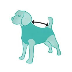 Suitical Recovery Suit Hund - Schwarz -Haustierzubehör product recovery suit hond zwart none 4 1470648189 74176