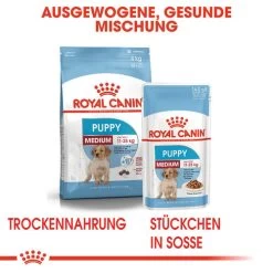 Royal Canin Medium Puppy Wet 17 Royal Canin Medium Puppy Wet -Haustierzubehör royal canin medium puppy wet 129263 0500 none