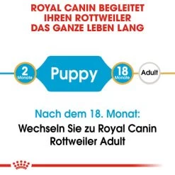 Royal Canin Rottweiler Puppy - Hundefutter 14 Royal Canin Rottweiler Puppy - Hundefutter -Haustierzubehör royal canin rottweiler puppy hondenvoer 140002 0500 none