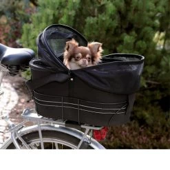 Trixie Fahrradtasche -Haustierzubehör trixie fietstas met gaaskap 109087 0500 none