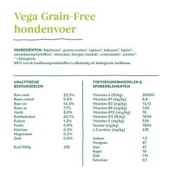 Yarrah - Bio Trockenfutter Vega Getreidefrei -Haustierzubehör yarrah bio droogvoer hond vega graanvrij 201215 0500 none